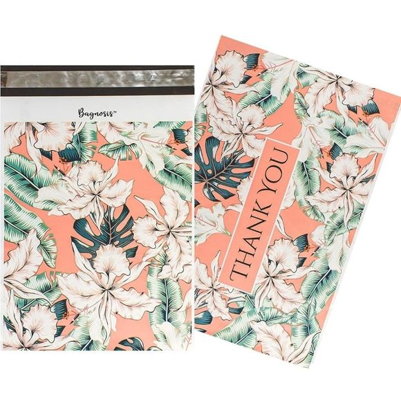 100 pack 50ea -10x13 SUNFLOWER poly mailers. ➕️ 50 LARGE SUNFLOWER 🌻 STICKERS - Picture 8 of 16